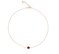 Collana Rosso Prezioso Donna in Argento 00405SE-PE